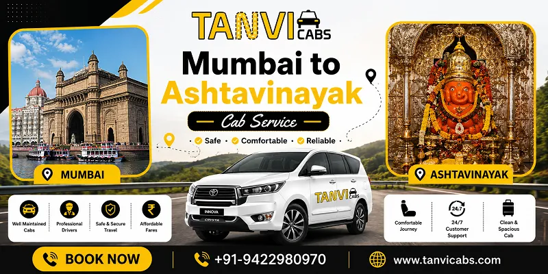 Mumbai to Ashtavinayak Cab Service