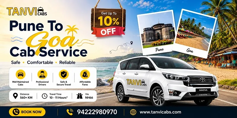 Pune to Goa Taxi Service